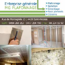 MG Plafonnage